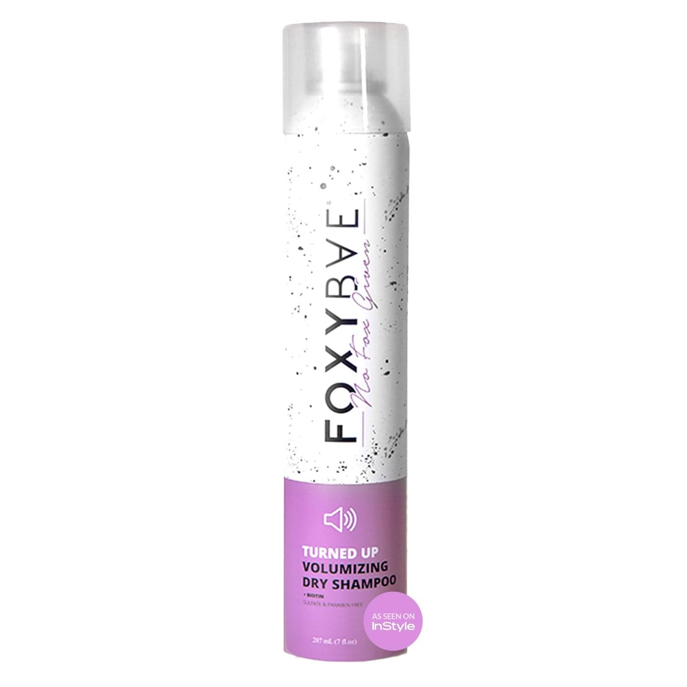 FoxyBae Turned Up Dry Shampoo Spray Dry Shampoo for Women with Biotin for Hair Growth Volumizing Refreshing NonToxic 7 Fl Oz