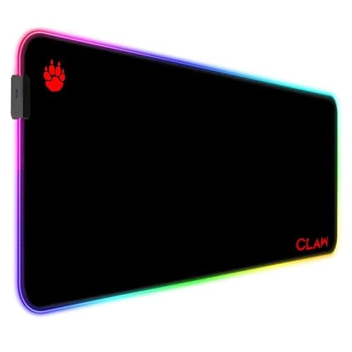 CLAW Slide Waterproof Gaming Mouse Pad with 14 Spectrum RGB Backlight Modes (XXL)