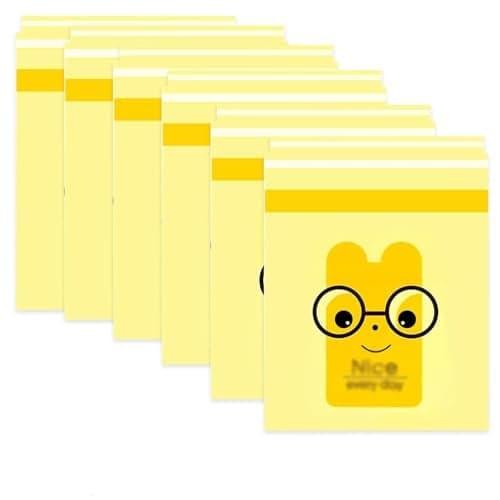 CoolShef 20PCS Portable Car Trash Bags – Stick-On Disposable Vomit Bags, Waterproof & Leakproof, Durable Garbage Bags for Travel, Kids, Kitchen, Office, Bedroom – Yellow