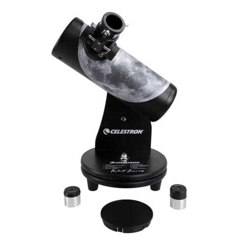 Celestron Signature Series Moon by Robert Reeves Features A Superb Moon Astronomical Telescope Black 22016