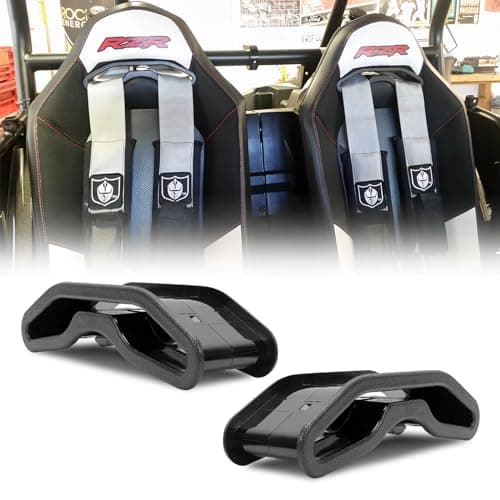 Chelhead UTV Harness Pass-Through Bezel for 2 Seats, Seat Belt Pass Through Bezel Insert Compatible with Polaris RZR XP1000 900 S XC General