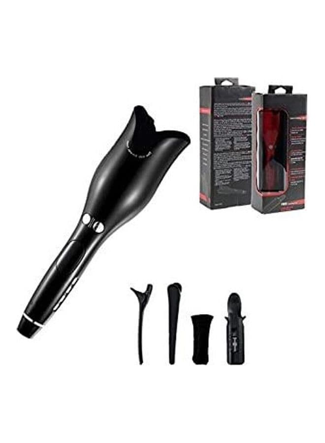 Automatic Ceramic Rotating Hair Curler Black 30.5cm