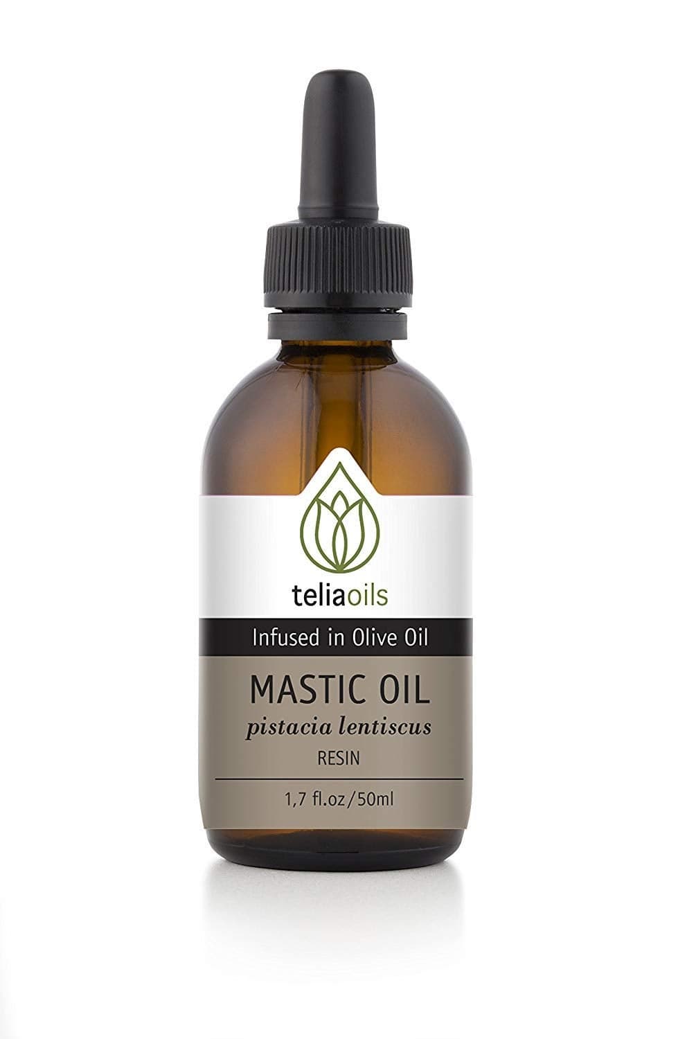 Teliaoils Mastic infused Oil Extract Macerated Oil Triple infusion Natural Firming AntiAging Oil Boosts Collagen Reduces Wrinkles Hydrates Revitalizes Skin 17 fl oz 50ml