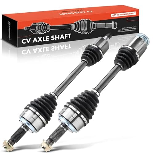 A-Premium Pair (2) Front CV Axle Shaft Assembly Compatible with Honda CR-V 2007 2008 2009 2010 2011 2012 2013 2014 2.4L, Driver and Passenger Side