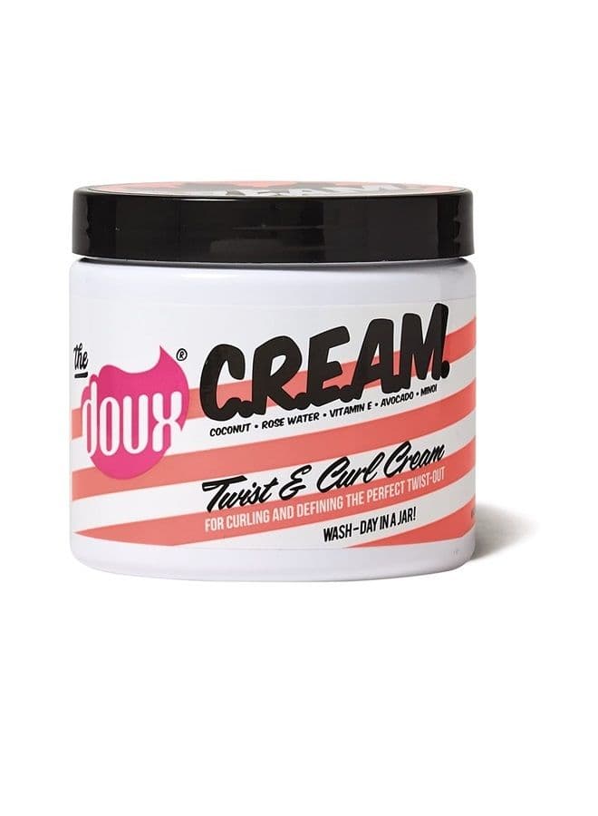 The Doux C.R.E.A.M. Twist & Curl Cream 16oz