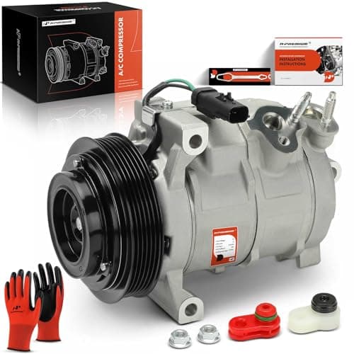 A-Premium Air Conditioner AC Compressor with Clutch Compatible with Dodge Durango 2011-2024, 5.7L 6.2L 6.4L