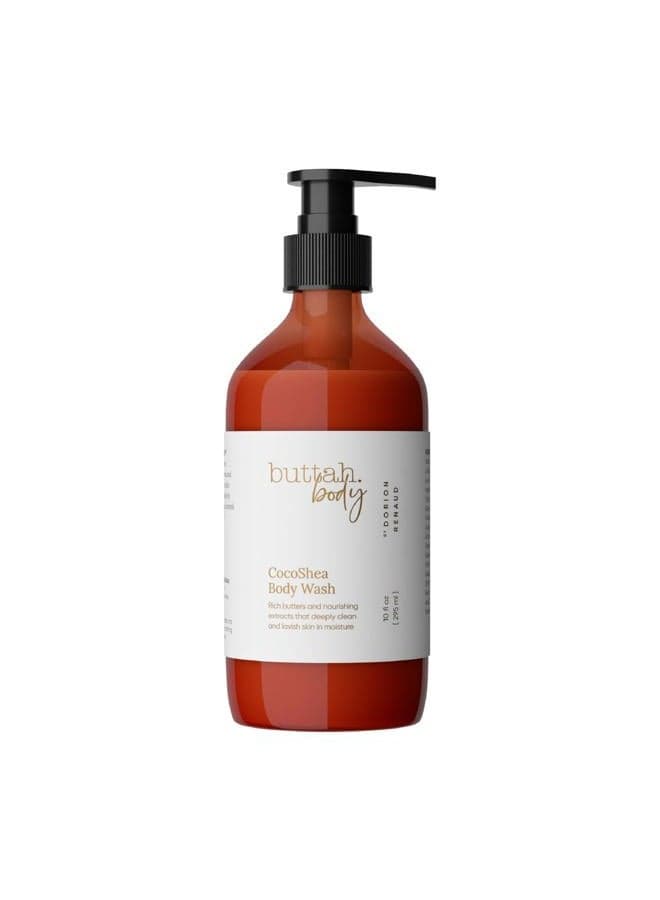 Skin Egyptian CocoShea Body Wash 10oz - Nourishing Body Wash for Men & Women - African Cocoa Butter Daily Body Wash - Natural Nutrients & Vitamins - Black Owned Skincare