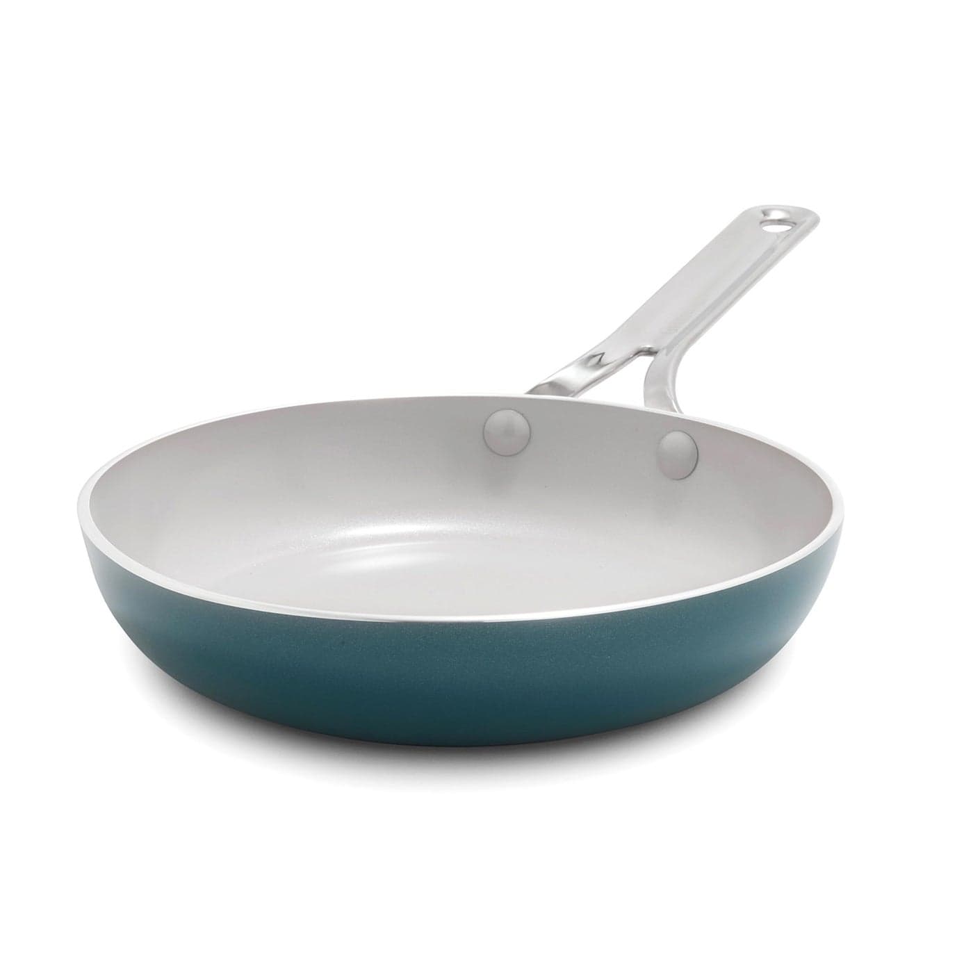 GreenPan Nova 8 Frying Pan Skillet Oprahs Favorite Things 2024 Ceramic Nonstick Cookware PFAS Free ToxinFree Induction Suitable Dishwasher Oven Safe Durable Easy Clean Deep Teal