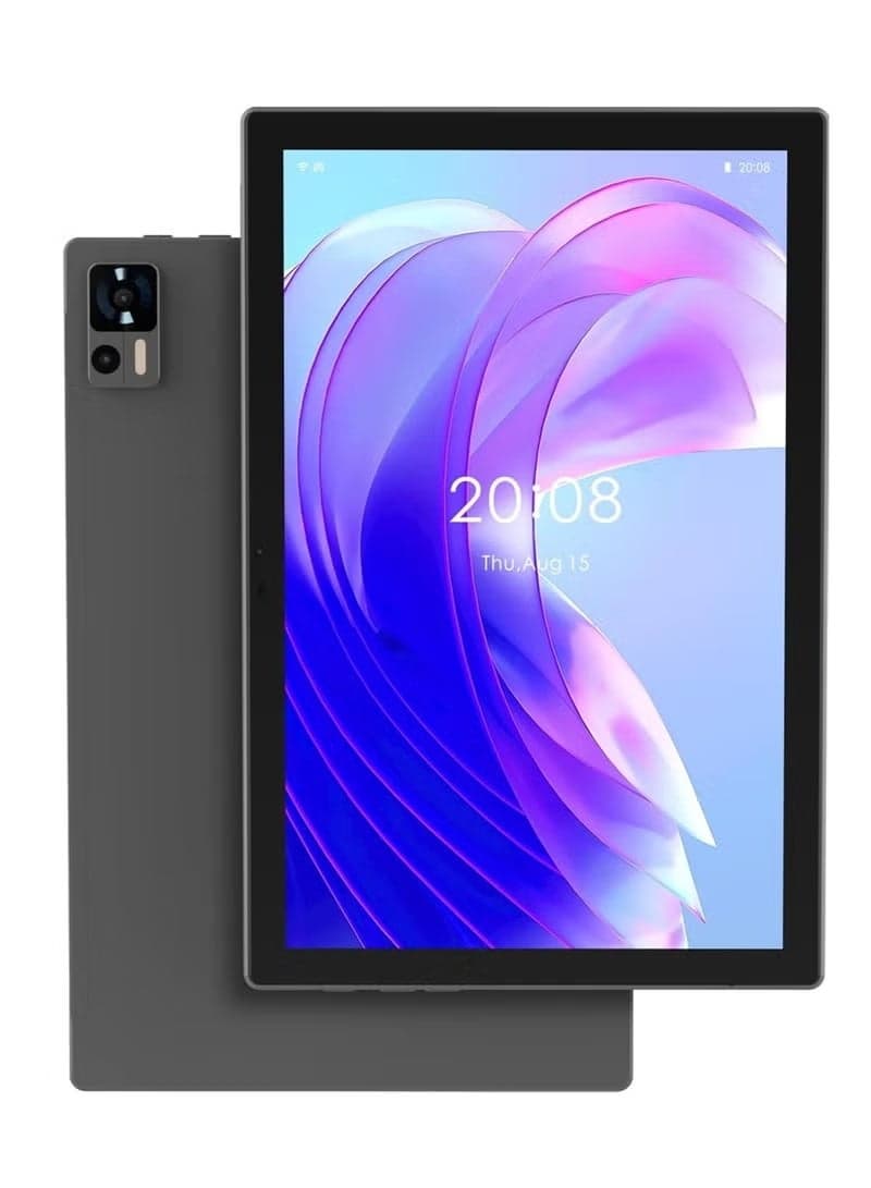 Android 14 Tablet 10.1 Inch IPS LCD Octa Core | 12GB RAM 512GB Storage | 4G Dual SIM | 6000mAh Battery | 13MP Rear + 8MP Front Camera | Keyboard & Touch Pen Included | TAB 16 Grey