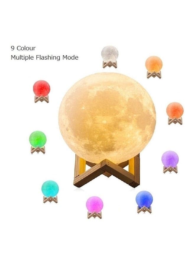 Mind-Glowing 3D Moon Lamp, Globe Moon Night Light with Multi-color LED, Touch/Remote Control ,Birthday Gift for Children,Space Decor