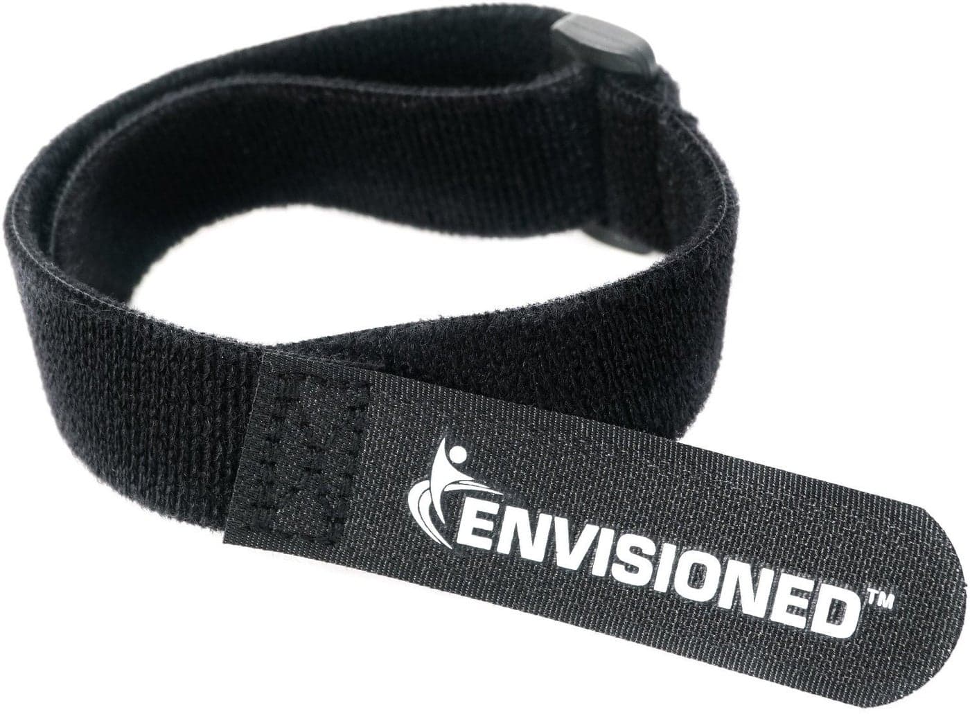 Velour Cinch Straps 1.5" x 15" - 6 Pack, Soft Touch Microfiber Reusable Hook and Loop