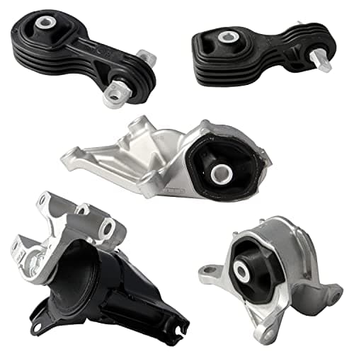 StanceMagic - 5pcs Motor Mounts Set Compatible with 2015-2017 Honda CR-V CRV with 2.4L Automatic Transmission - Engine Mount Kit
