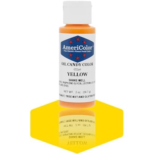 AmeriColor Candy Oil Food Color 2Ounce Yelllow