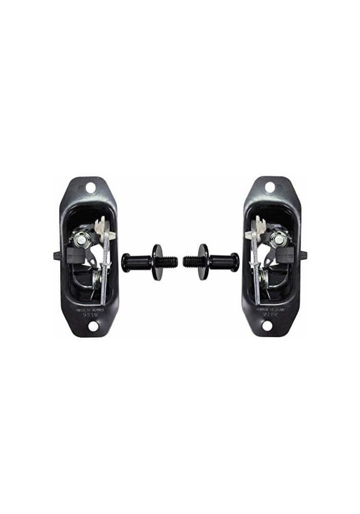 PT Auto Warehouse GM-7547-TGPS Tailgate Side Latch with Strikers Left/Right Pair