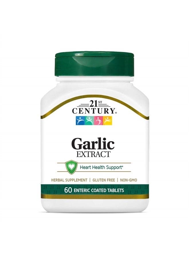 Garlic (odorless) Tablets, 60 Count (21840)