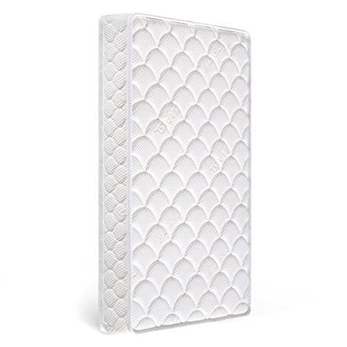 Tiankehan Premium Crib & Toddler Mattress-52"x27.6"x5", 100% Knitted Fabric, Soft Moisture Absorbent & Breathable Crib Mattress, Fits Standard Cribs & Toddler Beds