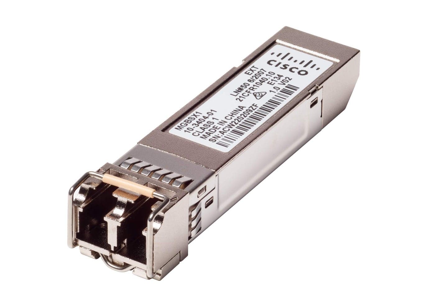 Cisco MGBSX1 Gigabit SX Mini-GBIC SFP Transceiver
