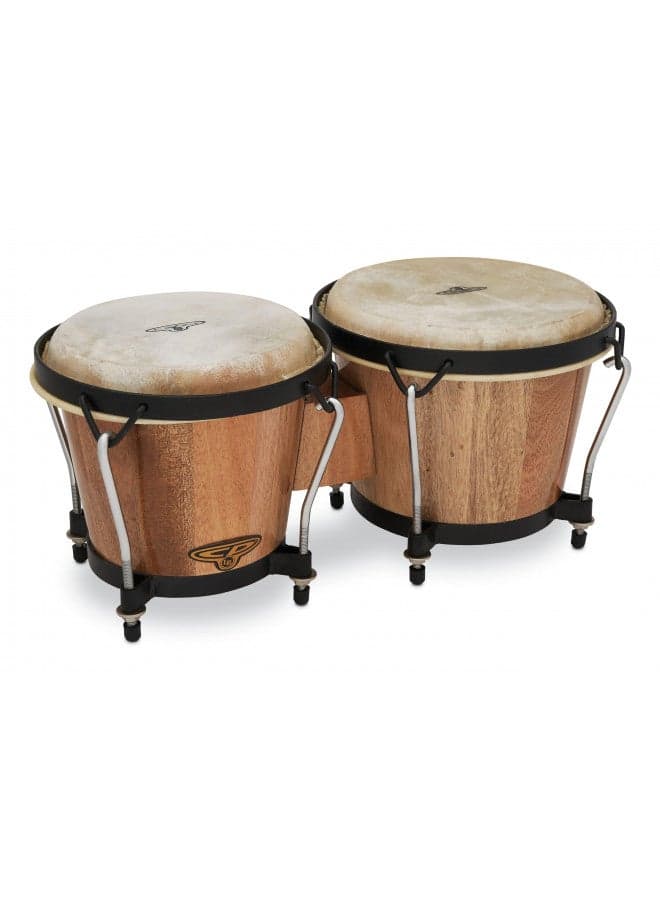 Latin Percussion CP221-AW Traditional Wood Bongos - Natural