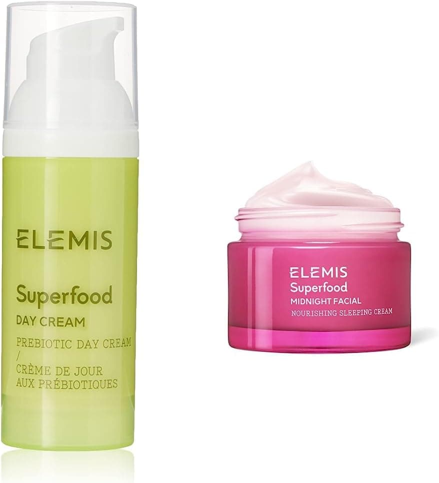 ELEMIS Superfood Midnight Facial Prebiotic Over Night Cream to Nourish Replenish and Revive Luxurious Night Face Cream for Dry Skin Face Moisturiser for a Soft Radiant Complexion 50 ml