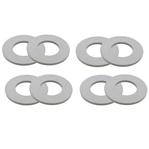 44SPORT Olympic Fractional Plates -Set of 1/2 lb Weights (8 Plates. Total Weight: 4lbs)