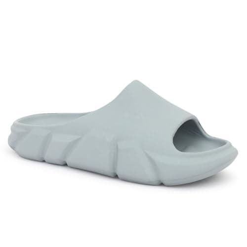Hygear Men's Moulded Slipper-HG-GE-1022-Light grey-10