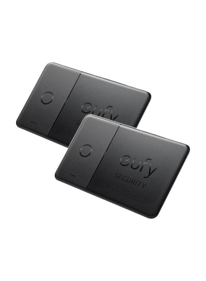 eufy Security SmartTrack Card Bluetooth Item Finder and Key Finder, Works with Apple Find My (iOS Only), Up to 3-Year Battery Life, 2.4mm Thickness, Find your Wallets, Purses (Android Not Supported) Bundle