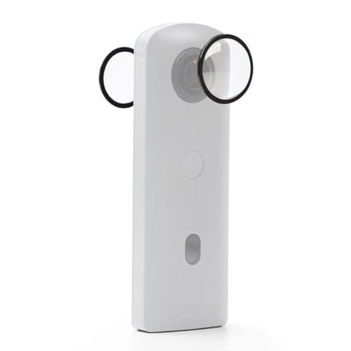 PULUZ Dual Lens Guards for Ricoh Theta SC2 / S/V, PC Protective Cover Kits for Ricoh Theta SC2 / S/V Action Camera Accessory