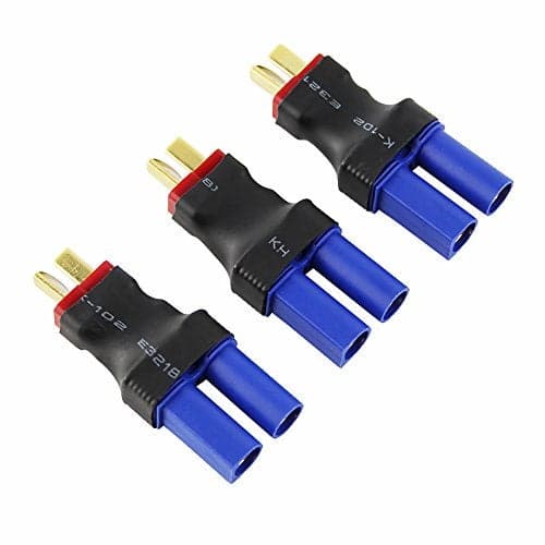 OliYin 3pcs Male TPlug to Female EC5 Losi Connector Adapter Brushless Lipo 18 18Pack of 3