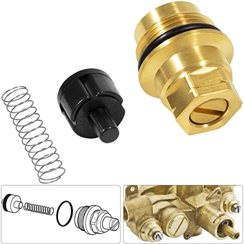 12318 Stop-Check Valve Kit Perfect for Moen Legend Monticello Icon One-Handle Tub and Shower Faucets, Similar to 131151