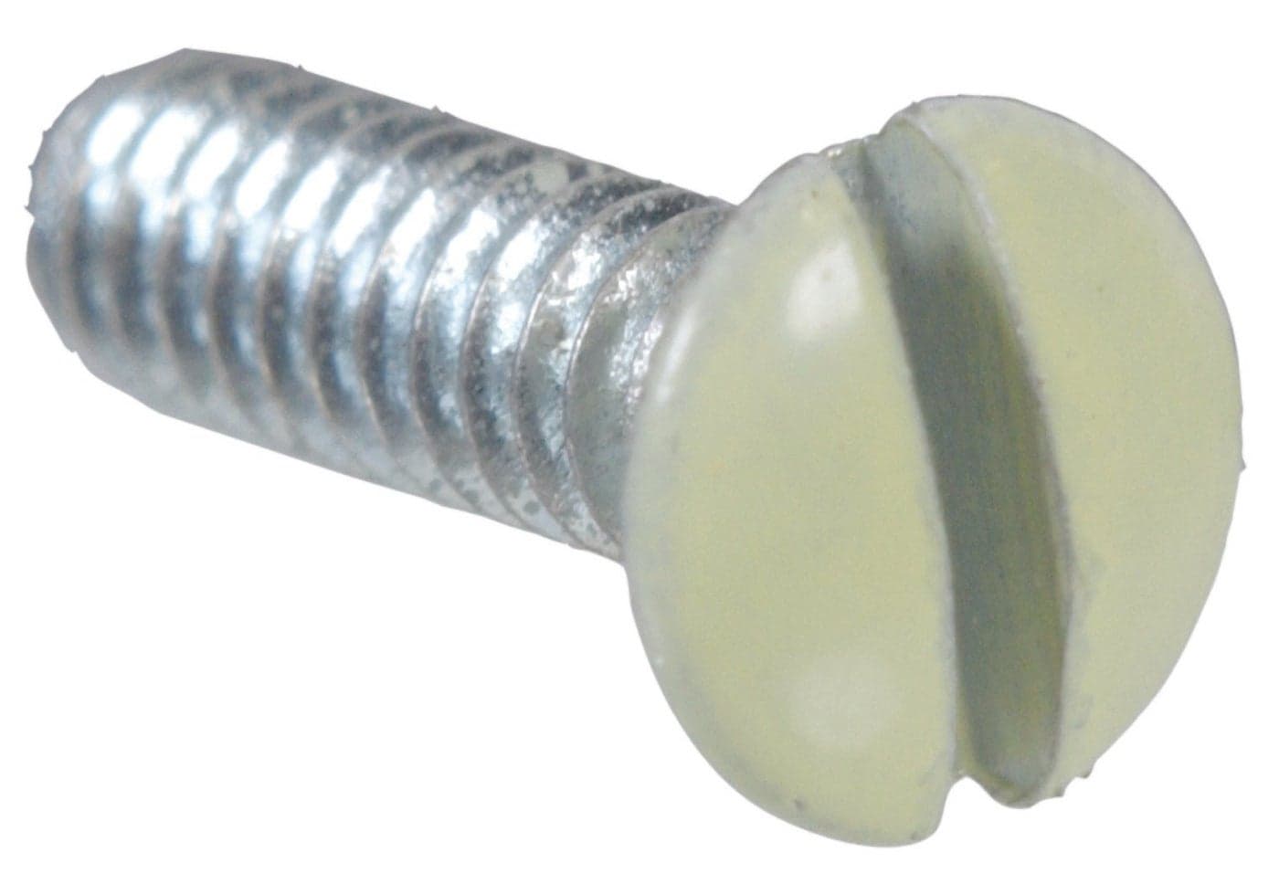 The Hillman Group 4187 Ivory Electrical Switch Plate Screw 6-32 x 1/2IN. (20-Pack)