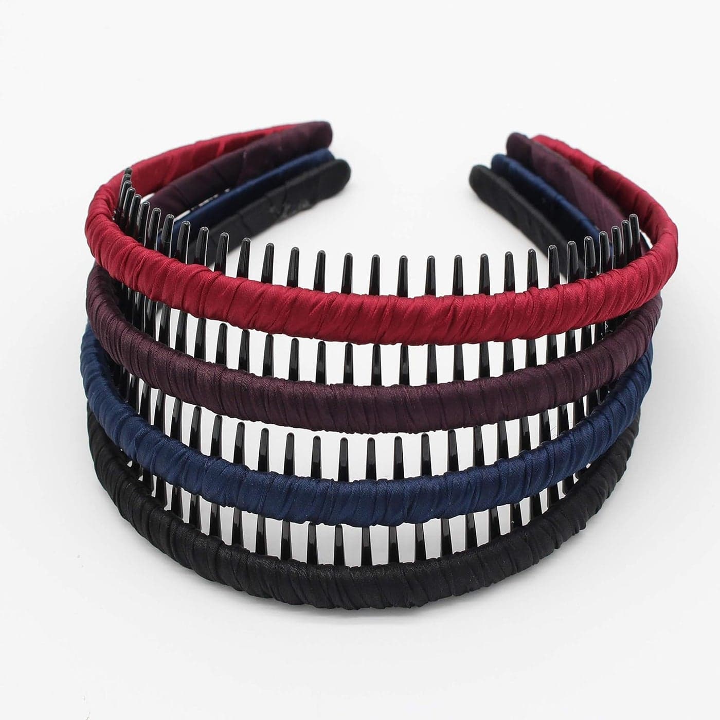Fashion hair bands for women short hair headbands Nonslip hairband Resin Hair Accessories hair hoop teeth comb 4 color