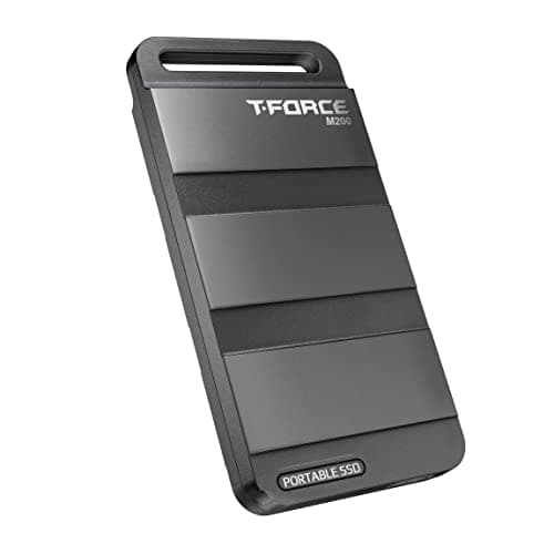 TEAMGROUP TForce M200 Portable External SSD 2TB USB32 Gen2x2 TypeC ReadWrite 2000MBs Compatible with PS5 Xbox Chrome OS T8FED9002T0C102