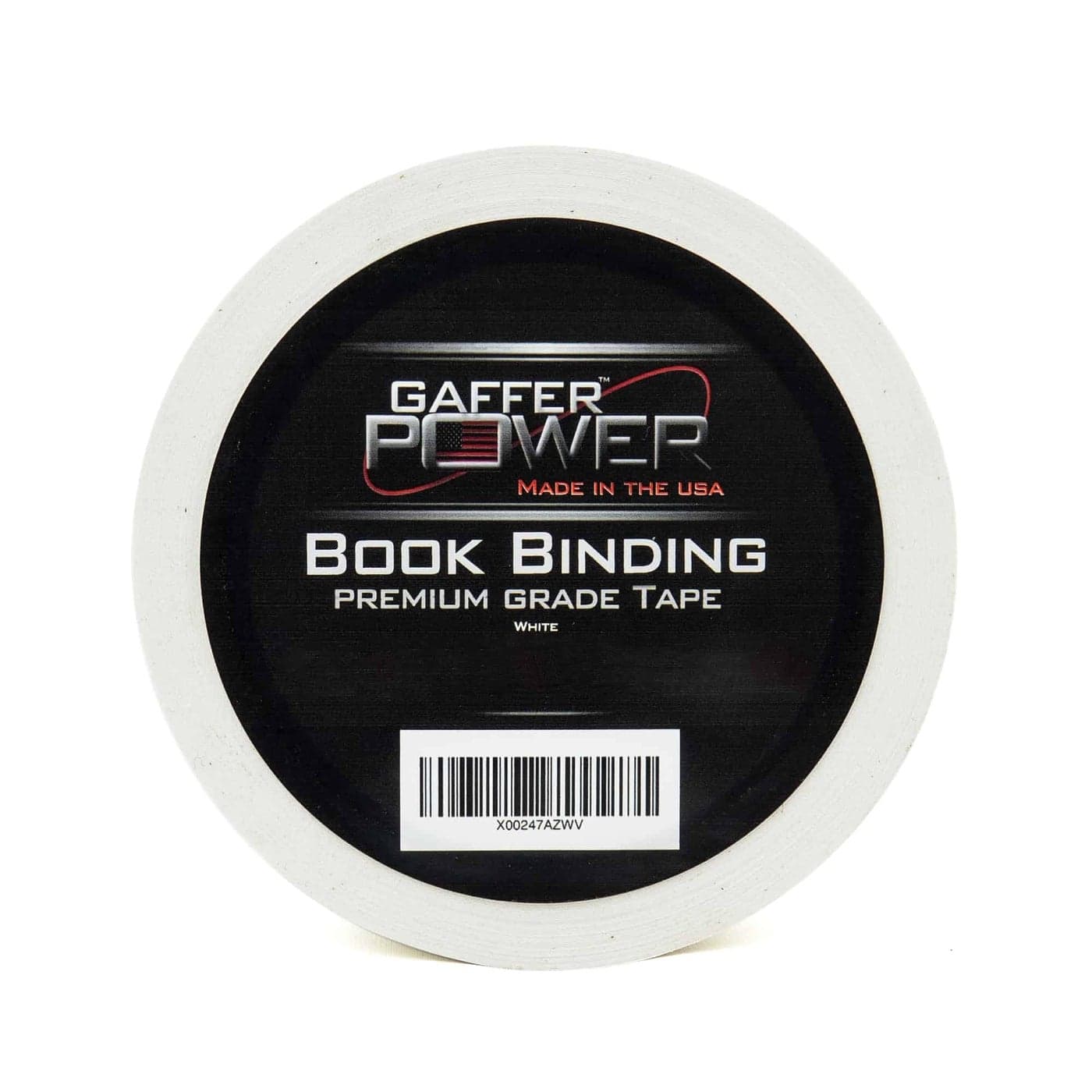 Gaffer Power White Bookbinding Tape 2" x 15 Yards | American Made, Durable, Acid-Free Tape for Book Repair, Scrapbooks, and Documents