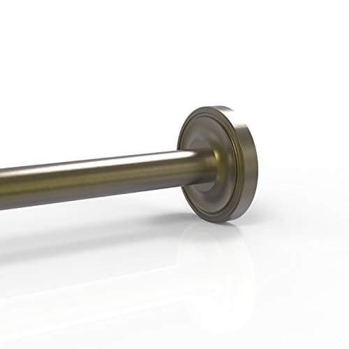Allied Brass PR-98-ABR Prestige Regal Collection Shower Curtain Rod Brackets, Antique Brass