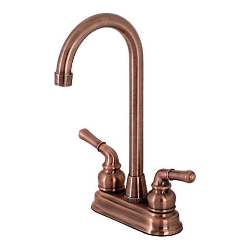 Kingston Brass KB496 Magellan Bar Faucet Antique Copper 275 x 275 x 213