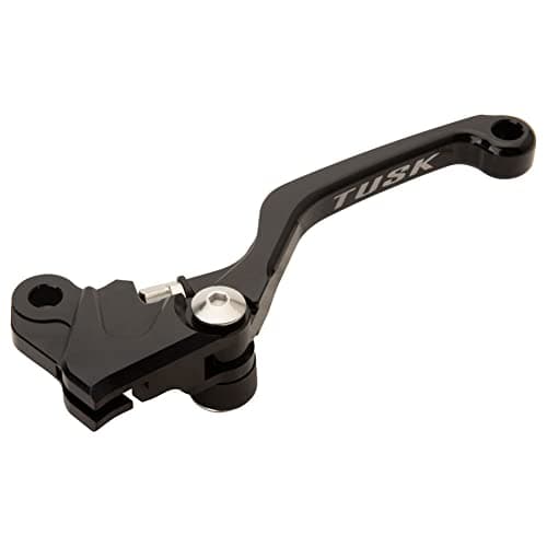 TUSK Folding Clutch Lever Black Compatible with Yamaha YZ125YZ250 20012014YZ250F 20012008Compatible with Kawasaki KX250F 20052018KX450F 20062018