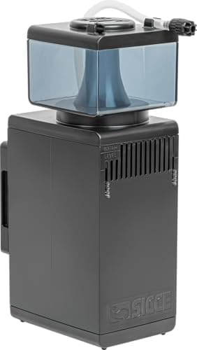 Sicce Shark Nano Protein Skimmer 300 up to 80 Gallon Saltwater Aquariums Ultra Quiet Pump Adjustable Compact Small Aquarium Marine Reef Tank