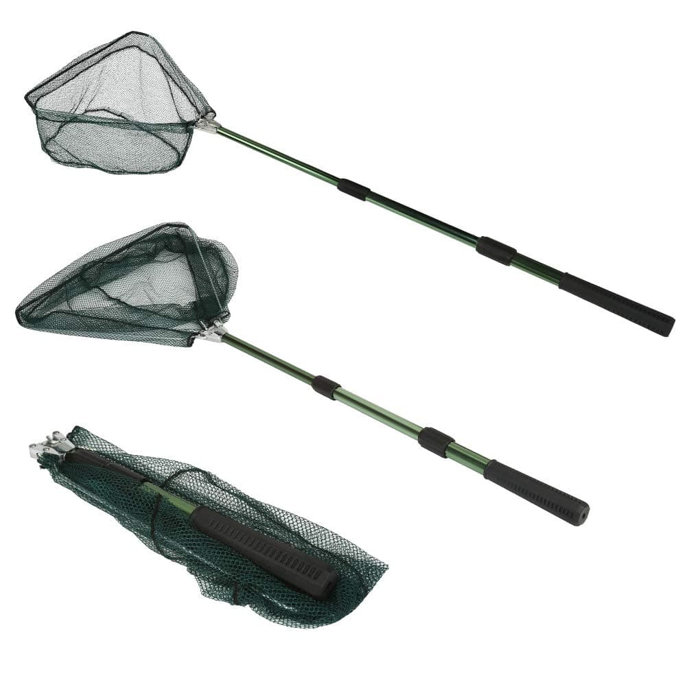 Fishing Landing Net with Telescoping Pole, Strong Aluminum Full Extended to 45 Inches