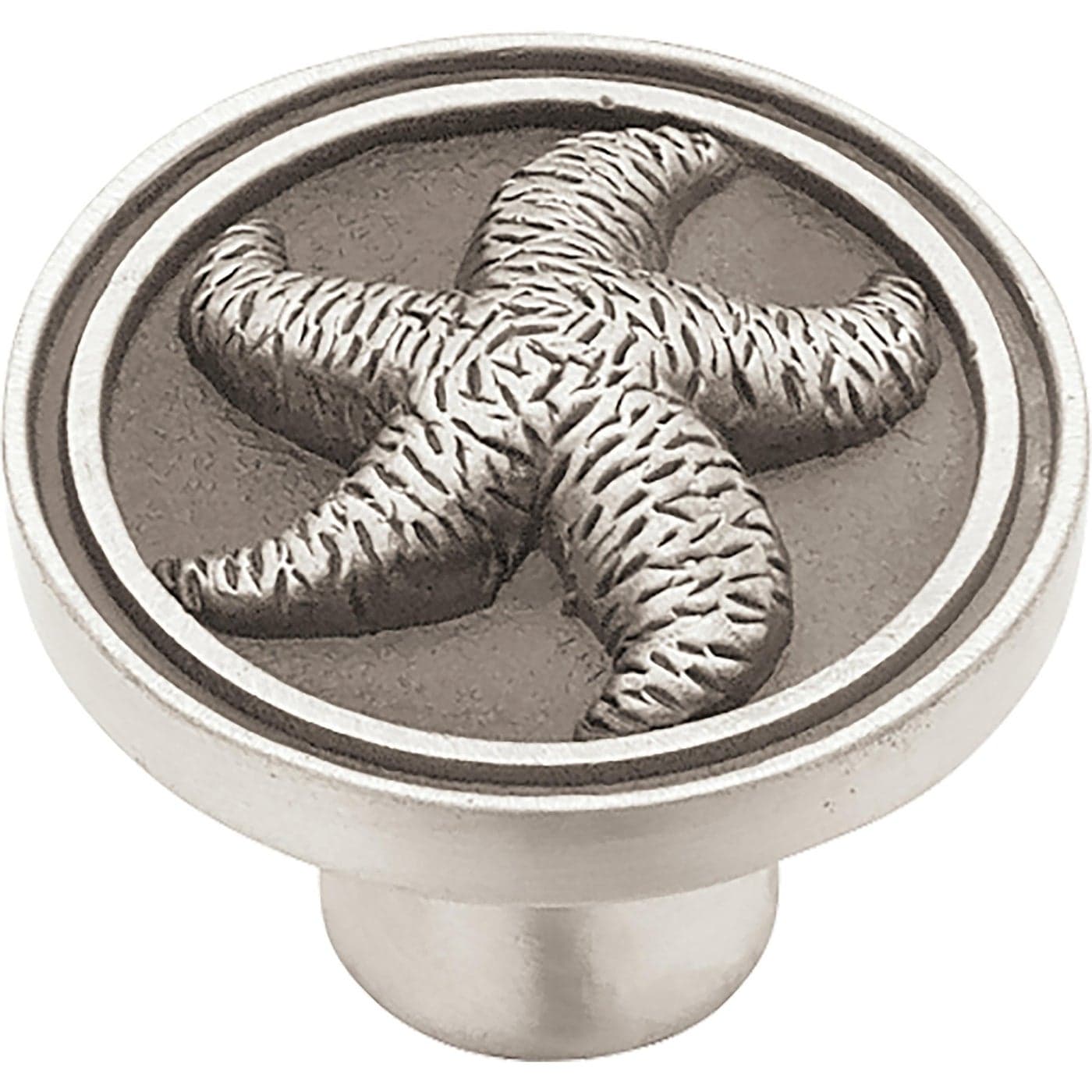Franklin Brass 5Pack Brushed Pewter Cabinet Knobs for Dressers Drawers Kitchen Cabinet Door Vanity Furniture Closet Knobs 1716 Inch Round Seaside Cottage