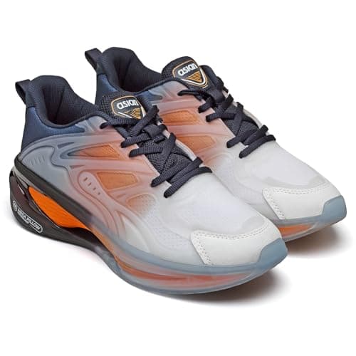 ASIAN Glow in the Dark Sneakers Technology with Memory Foam Insole - Nightglow-02 Navy