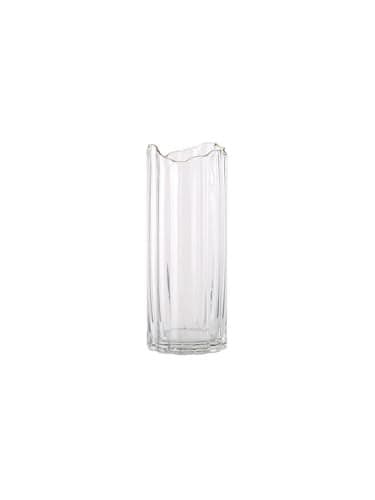 PEPAXON Heavy Glass Vase for Flower Tall Vase Cylinder Vase Tabletop Decoration Transparent 47 L x 47 W x 118 H