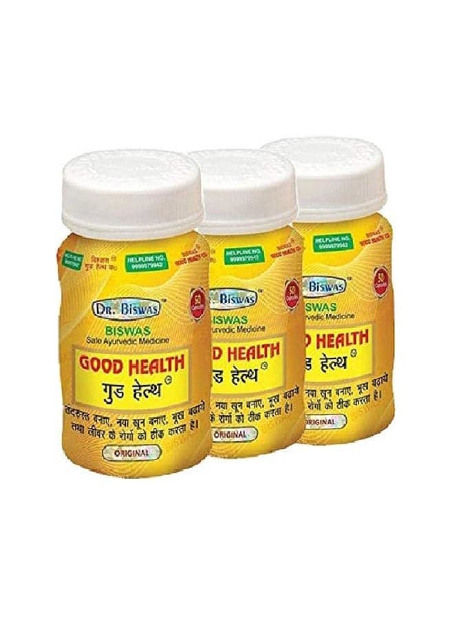 Good Health 50 Capsules (Pack of 3)