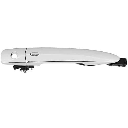 LUJUNTEC Exterior Front Driver Left Door Handle Replacement for 2011-2017 for Nissan for Leaf,2009-2014 for Nissan for Maxima,2009-2014 for Nissan for Murano Replace OE 80640-3NA0A Chrome