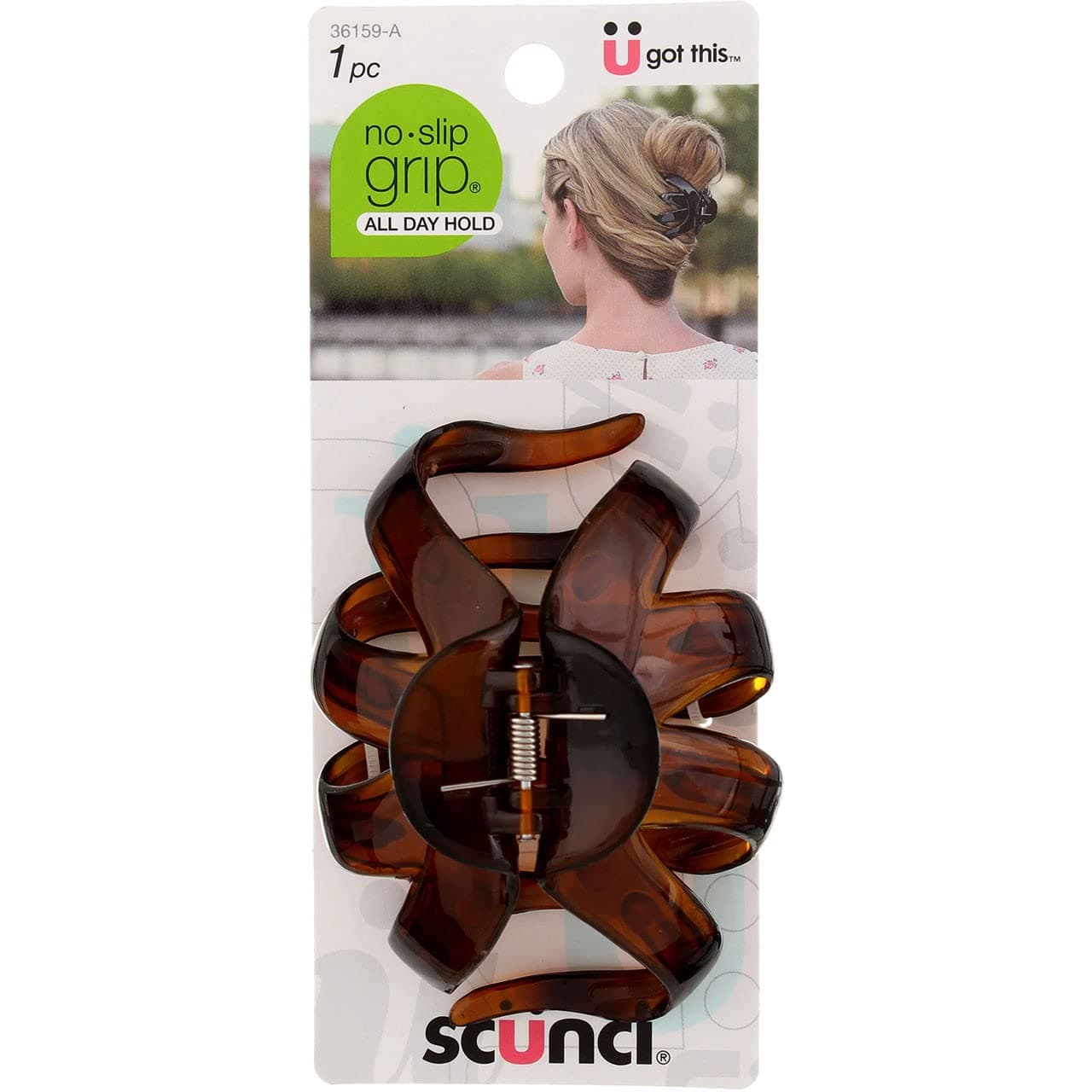 Scunci Octopus Clip 8 Cm Pack Of 3