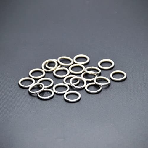 FAPBADRI Roman Rings Used in Blinds, Material - Metal, Unbreakable, 20 Pieces