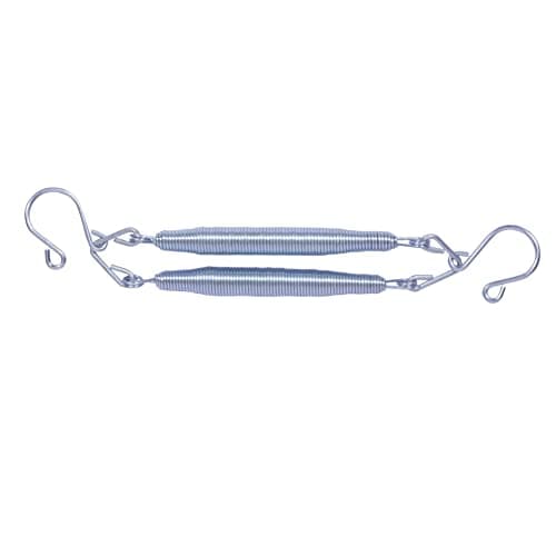 Little Chime Kids Galvanized Metal Spring Metal Jhula Swing Cradle (Silver, 35kg)