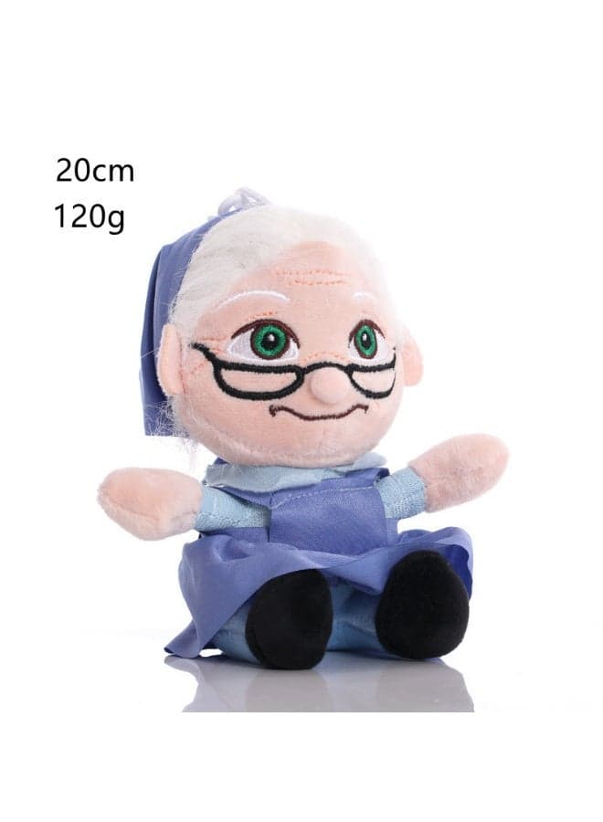 Up: 20cm Flying - House Ellie Plush Toy Doll - A Charming Cartoon Figure, Ideal Birthday Gift and Decor for Bedroom, Living Room, Desk & Office (Great for Stress Relief)