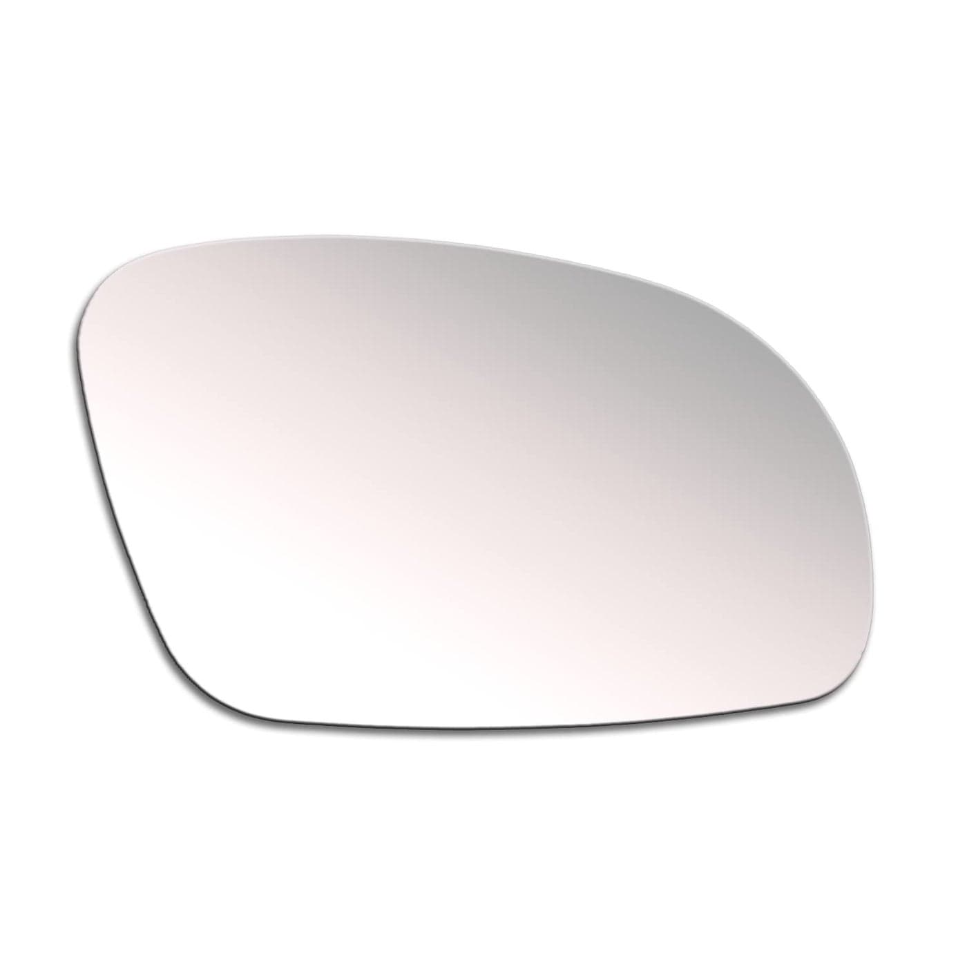 ReYee Mirror Glass fit for VW 2001 2002 2003 2004 2005 2006 2007 2008 2009 2010 Volkswagen Beetle Replacement Passenger Right Side No Backplane Convex Including Adhesive