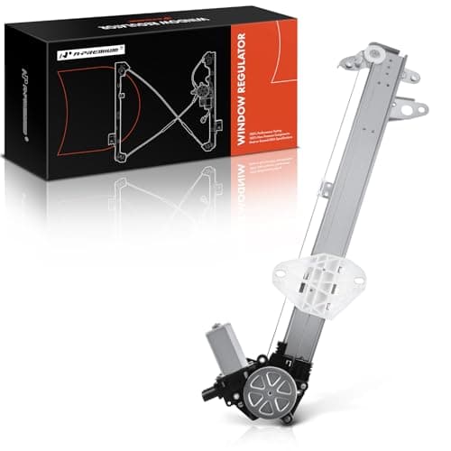 A-Premium Electric Power Window Regulator with 2 Pins Motor Compatible with Honda Accord 2008-2012 (Sedan Body Style Only) Front Driver Side