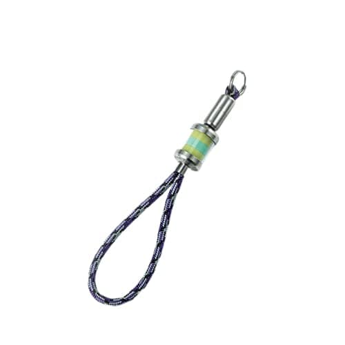 RovyVon Firefly Pro Aurora Borealis Keychain Fluorescent Paracord Beads, Glow in the Dark EDC Lanyard Beads for Keychain Hand Tools Pendant Flashlights Bracelet